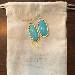 Kendra Scott Elle Earrings- Turquoise